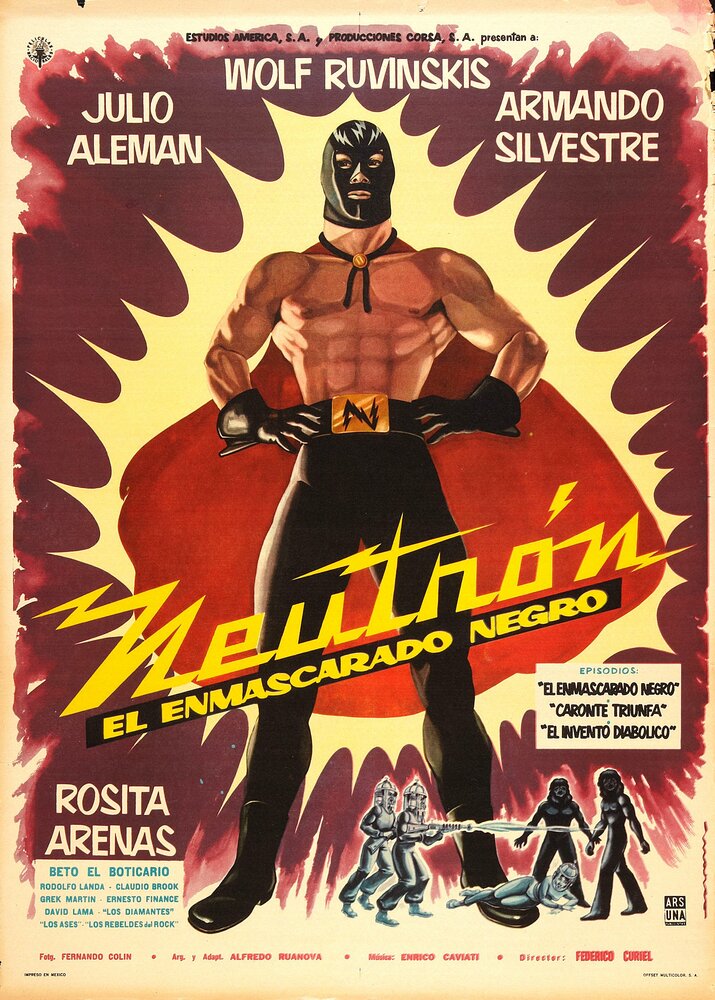 Neutrón, el enmascarado negro (1960)